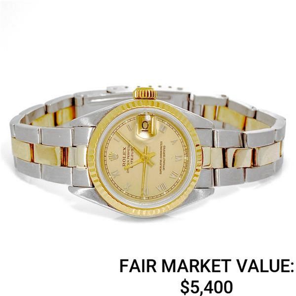 Lds TT Oyster Band Datejust