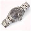 Image 6 : Mns SS Date Rolex- Band Grey Dial