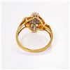 Image 2 : 10k yg Cluster Fashion Ring w/ Diamonds
