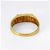 Image 2 : Mns 10k yg Nugget Pinky Ring w/ Diamonds