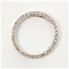 Image 1 : 10k wg Circle Pendant w/ Diamonds