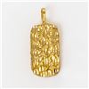 Image 1 : 10k yg Nugget Pendant