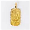 Image 2 : 10k yg Nugget Pendant