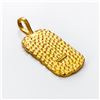 Image 4 : 10k yg Nugget Pendant