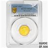 Image 1 : 1900 VBP 0.13oz Gold Denmark 10 Kroner PCGS MS64
