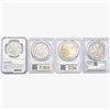 Image 2 : [4]1881-1971 Silver $1 Morgan/Eisenhower NGC/PCGS