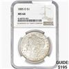 Image 1 : 1885-O Morgan Silver Dollar NGC MS64