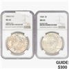 Image 1 : [2]1904-1924 Morgan/Peace Silver Dollar NGC MS63