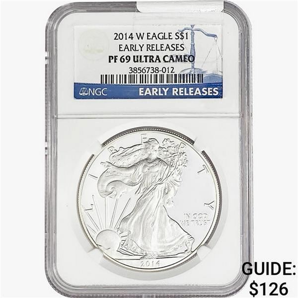 2014-W Silver Eagle NGC PF69 UC