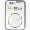 Image 2 : 2009 1oz Silver Isreal 2 New Sheqalim NGC PF69 UC