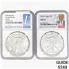 Image 1 : [2]2019-2020 Silver Eagle NGC MS70