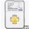 Image 1 : 2021 1/4oz $10 AGE NGC MS70