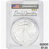 Image 1 : 2021 Type 2 Silver Eagle PCGS MS70