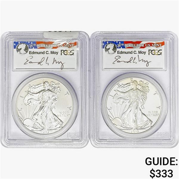 [2]2013-W Silver Eagle PCGS PR/MS69