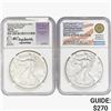Image 1 : [2]2014-2018 Silver Eagle NGC MS69-70