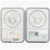Image 2 : [2]2014-2018 Silver Eagle NGC MS69-70