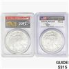 Image 1 : [2]2007 Silver Eagle PCGS MS70