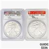 Image 1 : [2]2014-2016 Silver Eagle PCGS MS/SP70