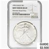 Image 1 : 1992 Silver Eagle NGC MS69 Mint Error