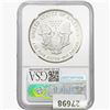 Image 2 : 1992 Silver Eagle NGC MS69 Mint Error