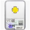 Image 2 : 2023 G.Britain GÂ£10 1/10oz. Gold NGC MS70 QEII OBV