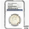 Image 1 : 1854-O Seated Lib. 50C NGC Shipwreck Effect SS REP. ARWS