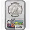 Image 2 : 1923-D Silver Peace Dollar NGC MS61