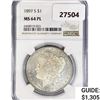 Image 1 : 1897 Morgan Silver Dollar NGC MS64 PL