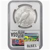Image 2 : 1923-D Silver Peace Dollar NGC MS61