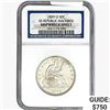 Image 1 : 1859-O Seated Lib. 50C NGC Shipwreck Effect SS REP. Inscribed