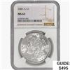 Image 1 : 1881-S Morgan Silver Dollar NGC MS65