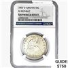 Image 1 : 1855-O Seated Lib. 50C NGC Shipwreck Effect SS REP. ARWS