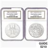 Image 1 : [2] 1984-S & 2007-P S$1 Olympics/Jamestown NGC PF69 ULTRA CAMEO