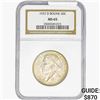 Image 1 : 1937-D Boone Half Dollar NGC MS65