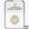Image 1 : 1899 Liberty Victory Nickel NGC MS63