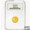 Image 1 : 1901 $2.50 Gold Quarter Eagle NGC MS65