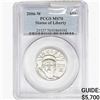 Image 1 : 2006-W 1/2oz P$50-Statue of Liberty PCGS MS70