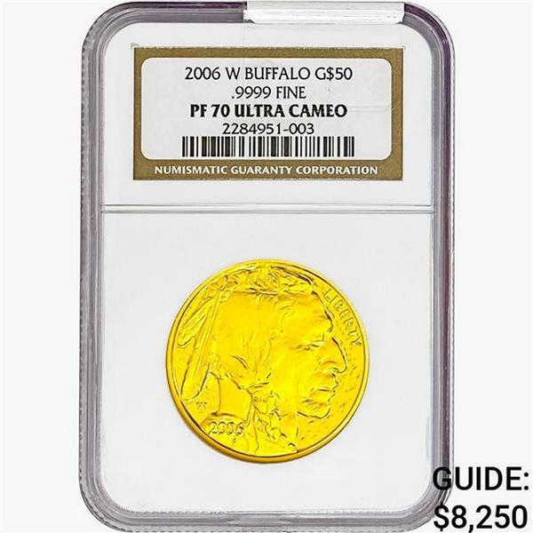 2006-W 1oz $50 AGB NGC PF70 UC
