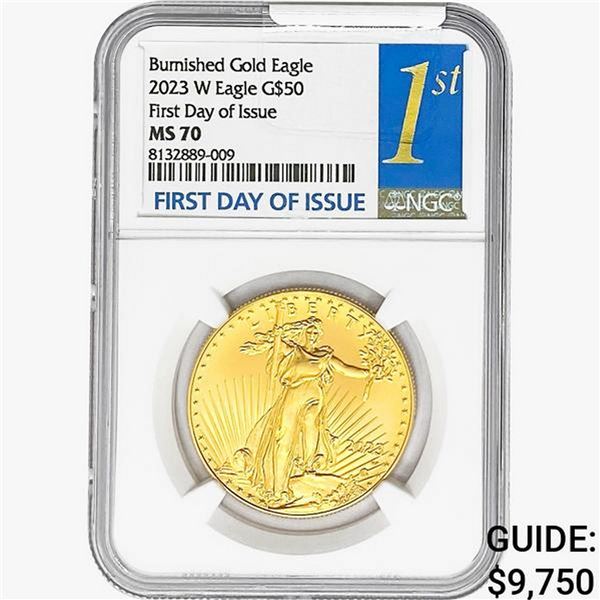 2023-W 1oz $50 AGE NGC MS70