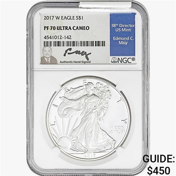 2017-W Silver Eagle NGC PF70 UC