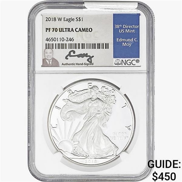2018-W Silver Eagle NGC PF70 UC