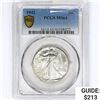 Image 1 : 1942 Walking Liberty Half Dollar PCGS MS64