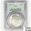 Image 1 : 1881-CC Morgan Silver Dollar PCGS MS63