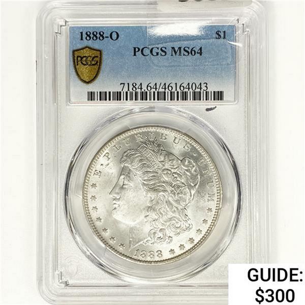 1888-O Morgan Silver Dollar PCGS MS64
