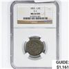 Image 1 : 1853 Braided Hair Half Cent NGC MS64 BN C-1