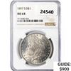 Image 1 : 1897-S Morgan Silver Dollar NGC MS64