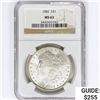 Image 1 : 1882 Morgan Silver Dollar NGC MS63