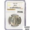 Image 1 : 1944-S Walking Liberty Half Dollar NGC MS65