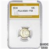 Image 1 : 1939 Mercury Silver Dime PGA MS65+ FSB