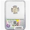 Image 2 : 1939 Mercury Silver Dime PGA MS65+ FSB
